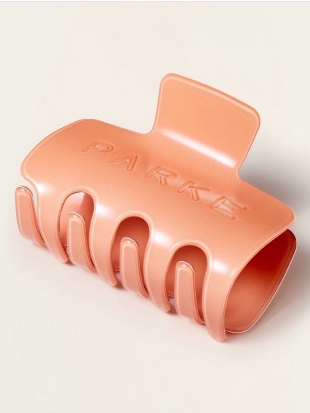 PARKE Peach Hair Claw Clip for Women